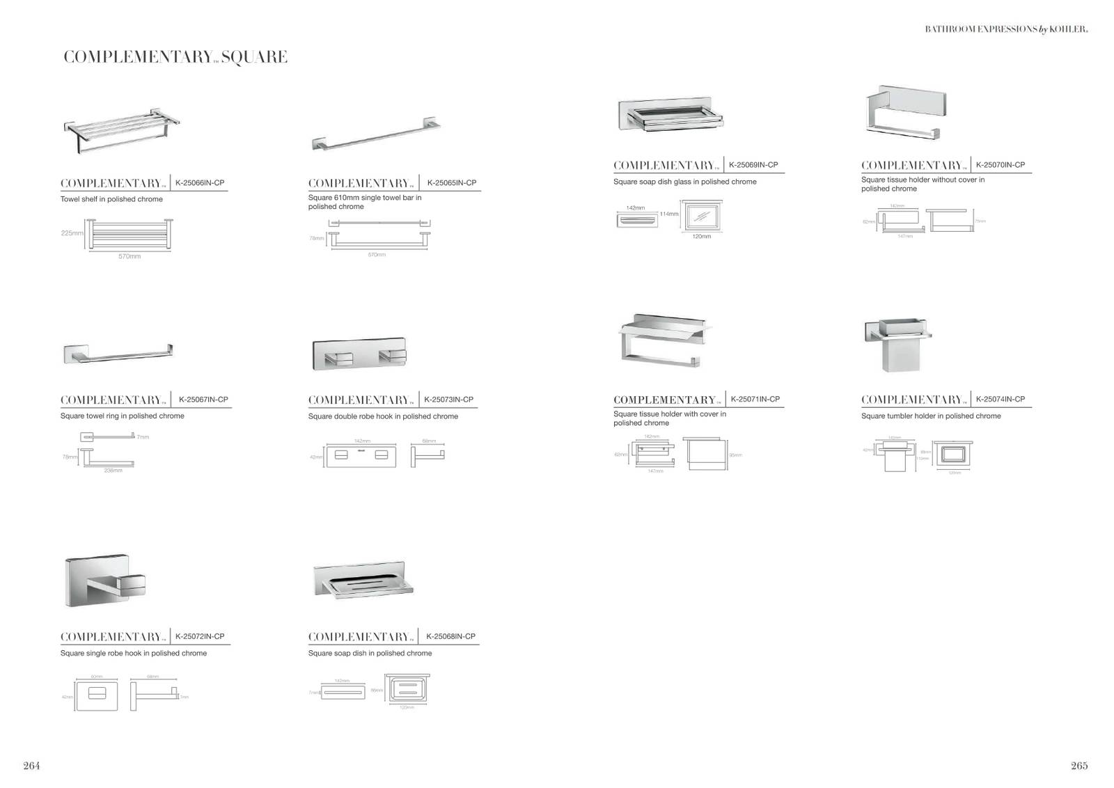 Catalogue và Bảng giá Thiết bị vệ sinh KOHLER mới nhất  /Page 132